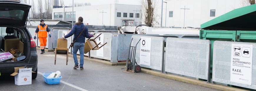 un centro di raccolta